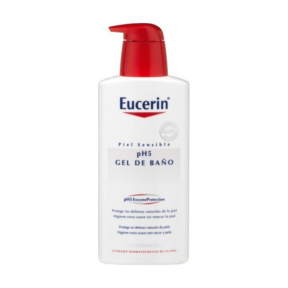 EUCERIN PIEL SENSIBLE PH-5 GEL DE BAÑO 1 L