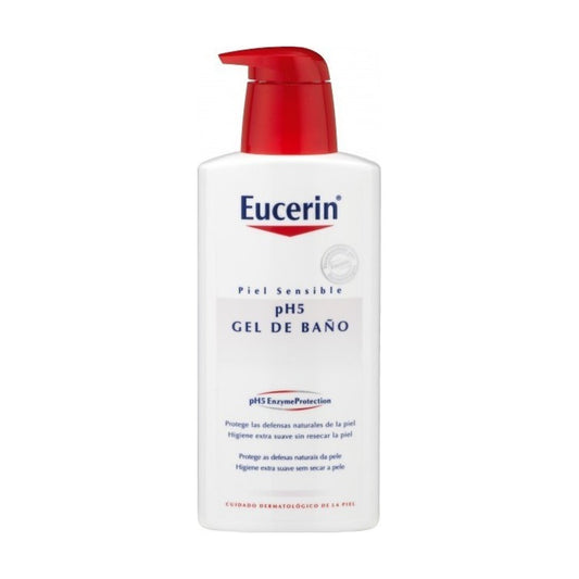 EUCERIN PIEL SENSIBLE PH-5 GEL DE BAÑO 1 L