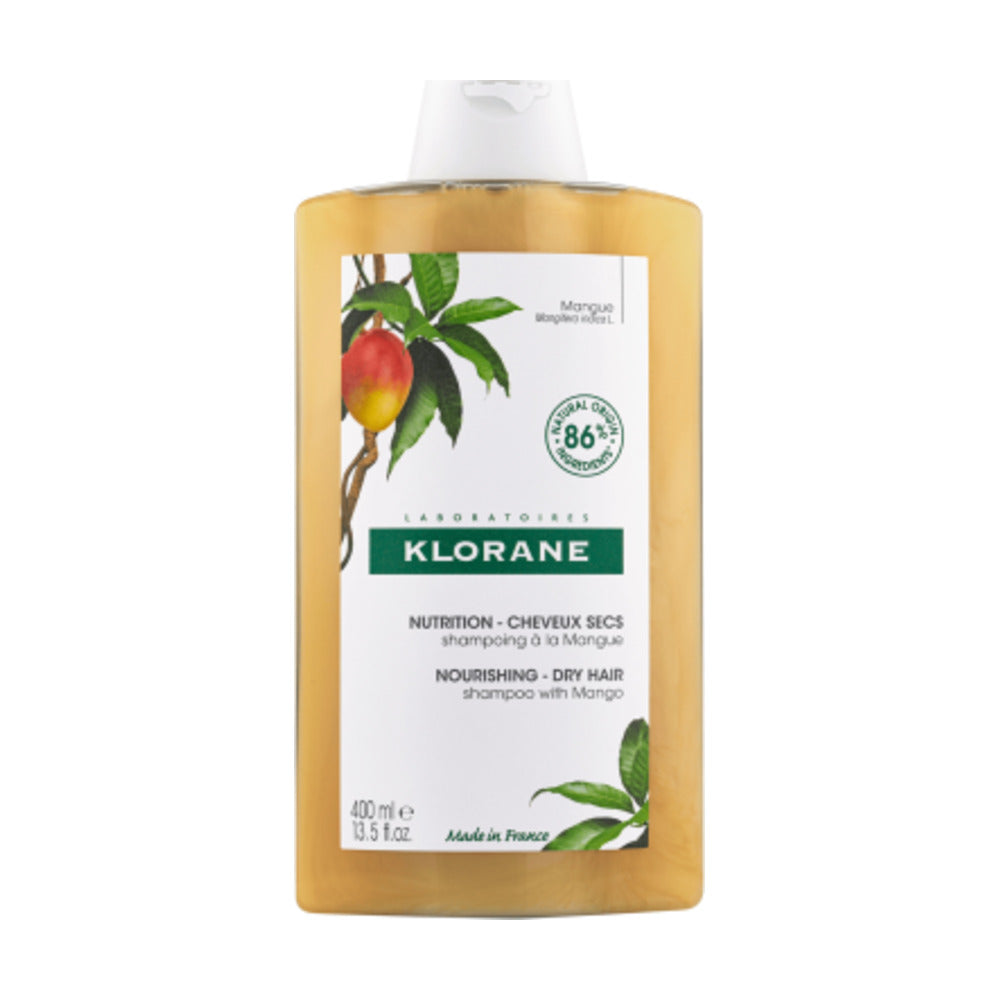 KLORANE CHAMPU NUTRITIVO A LA MANTECA DE MANGO 400 ML