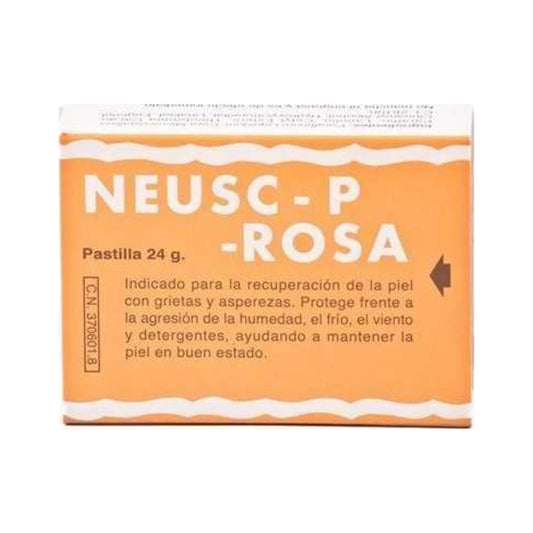 NEUSC P-ROSA REPARADOR DE MANOS  1 PASTILLA 24 G