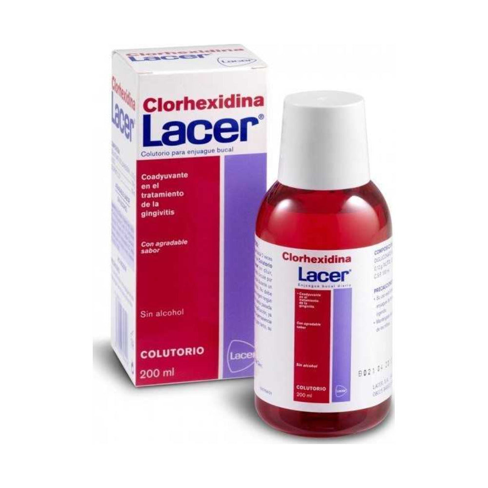 LACER COLUTORIO CLORHEXIDINA  1 ENVASE 200 ML