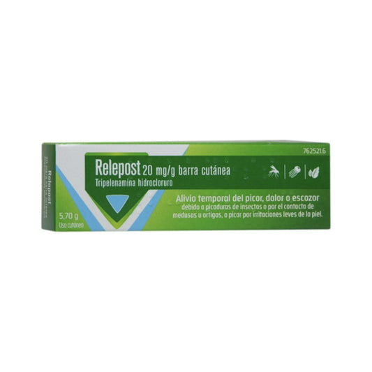 RELEPOST 20 MG/G BARRA CUTANEA 1 APLICADOR 5,75 G