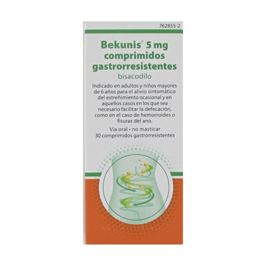 BEKUNIS 5 MG 30 COMPRIMIDOS GASTRORESISTENTES